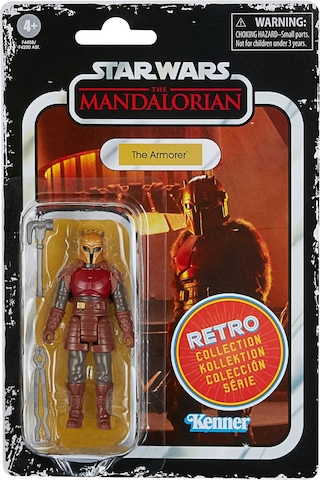 Hasbro Star Wars: The Mandalorian - The Armorer Retro Aksiyon Figürü Captain America