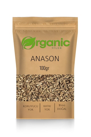 Anason Tohumu Çayı 100gr. Elenmiş Ve Doğal