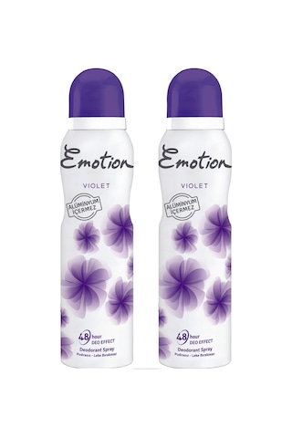 Emotion Violet Kadın Deodorant 2 x 150 ML