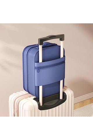 Pazly Suntek Seyahat Ayakkabı Çantası - El Taşımalı, Erkek & Kadın, Mavi Mavi