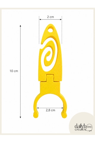 Sup/kano Sarı Kürek Sabitleme Aparatı 2'li Set -paddle Board Kürek Tutucu Klips-kayma Önleyici Kürek Aksesuarı