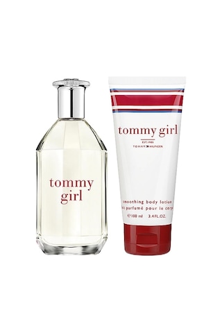 Tommy Hilfiger Tommy Girl Edt 100 Ml + Body Lotion 100 Ml Kadın Parfüm Seti Çiçeksi - Meyve
