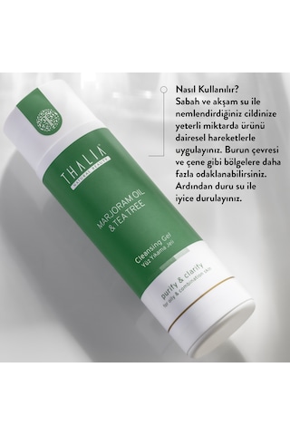 Thalia Akne Gidermeye & Gözenek Sıkılaştırmaya Yardımcı Yüz Yıkama Jeli 200 ML