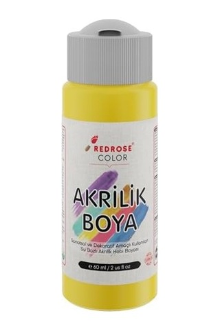 Sarı Akrilik Boya 60ml