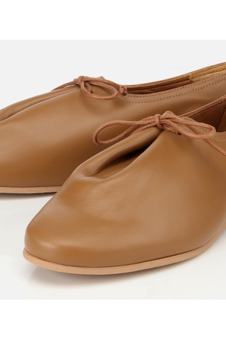 Hotiç Kadın Deri Açık Kahverengi Yumuşak Bağcıklı Babet 01ayh315430a340 01ayh315430a340 Kahverengi
