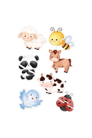 Baby Puzzle Hayvanlar Mert Bebek