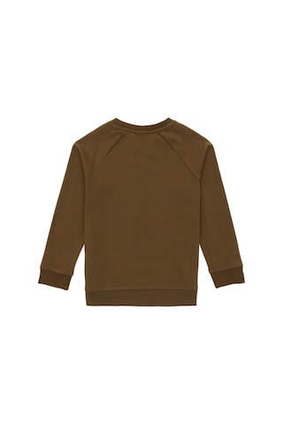 U.S. Polo Assn. Erkek Çocuk Haki Basic Bisiklet Yaka Sweatshirt 50293633-VR027