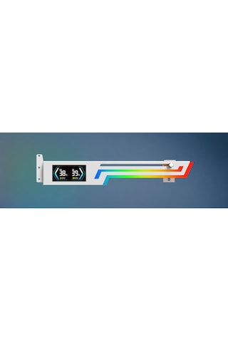 Zoko Arm Heatsync Argb Lcd Ekran Kartı Tutucu Siyah