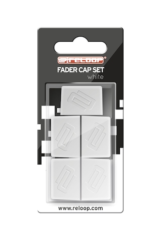 Reloop Fader Cap Set White Set Of 5 Neon Renkli Dj Fader Caps