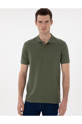 Pierre Cardin Erkek Haki Tişört Basic 50306552-vr027 Haki