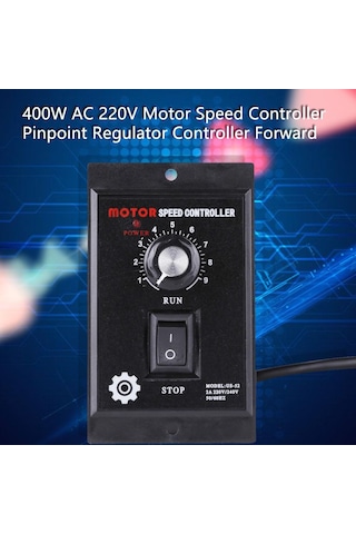 400w Ac 220v Motor Hız Kontrol Cihazı Nokta Tespiti Regülatörü Kontrol Cihazı İleri H1