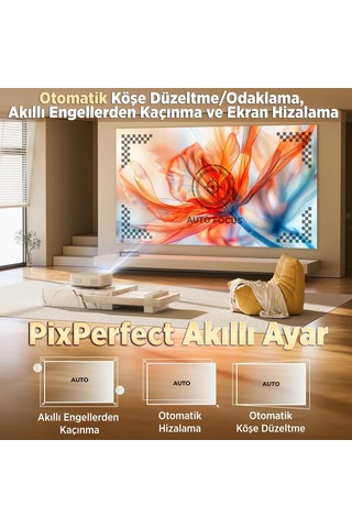 Vankyo Leisure L570b Smarttv 4k Destekli Projeksiyon Cihazı