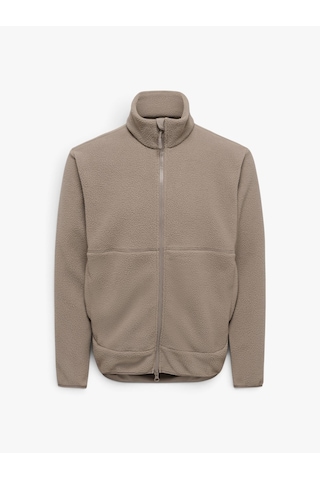 Only & Sons Onsjason Prtc Fleece Jacket Otw Noos Erkek Gri Ceket - 5054882
