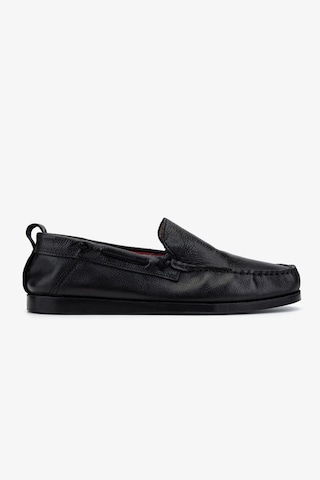 Valmenti Erkek Hakiki Deri Siyah Casual Ayakkabı 496 2057 Erk Ayk Y24 Black Siyah