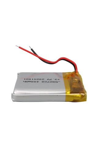 Powermaster 582728 3.7v 400 Mah Lityum Polimer Li-po Batarya Ciklet Pil
