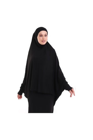 Penye Sufle Kolllu Siyah Renk