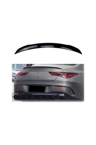 Mercedes Cla W118 Bagaj Üstü Piano Black Spoiler