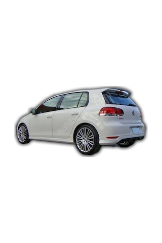 Volkswagen Golf 6 Spoiler Uyumlu Yedek Parça Boyasız Fiber