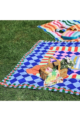 Dock And Bay Piknik Örtüsü Design L Bright Side Up Çok Renkli