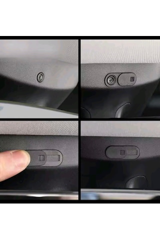 Sürgülü Webcam Notebook Telefon Tesla Kamera Kapatıcı 2adet I