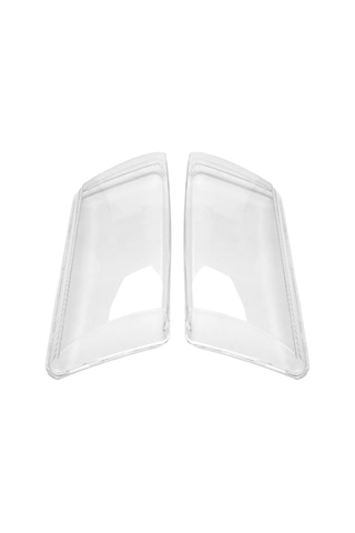 Dinosaurs Çift Sol + Sağ Passat B5 Araba Far Camı Kapağı Far Abajur Ön Işık Shell Kapak