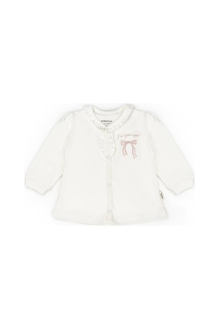 Bebek Alt Üst Takım %100 Organik Pamuk , Bebek - Yenidoğan- Csy8158 Pudra