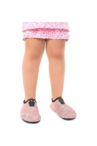 Kiko Kids Prizma Havuz Plaj Kız Çocuk Deniz Ayakkabısı 7515 Camel - Beyaz Camel - Beyaz