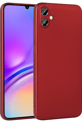 Galaxy A06 Uyumlu Kılıf Zore Premier Silikon Kapak -115523 Kirmizi