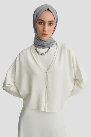 Armine Örme Hırkalı Takım 25kd6816 Ekru Krem