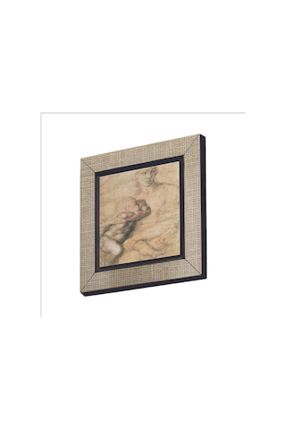Eskiz Çizim Leonardo Da Vinci Baskılı Mdf Magnet 7x7 91