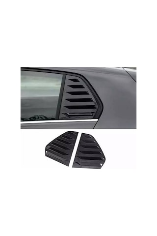 Golf 6 Kelebek Cam Vizörü Parlak Siyah A+kalite İthal Ürün