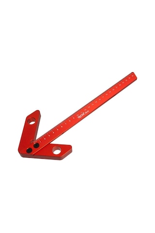 Rox Wood 0128 Alüminyum Merkezleme Aparatı 300 Mm 45 -90 Hassas Ölçüm Cetveli
