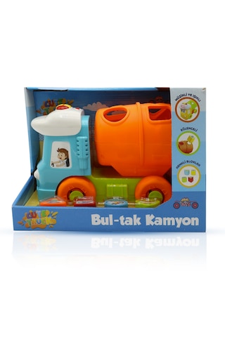 Aya-40197 Sesli-ışıklı Sevimli Bultak Kamyon Çok Renkli
