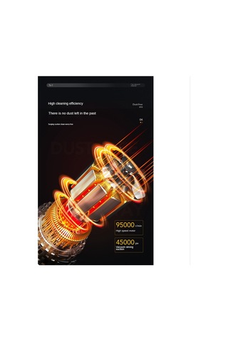 Crackedice Taşınabilir Araba Elektrikli Süpürgesi 11000pa Güçlü Emiş Araba Masaüstü-c