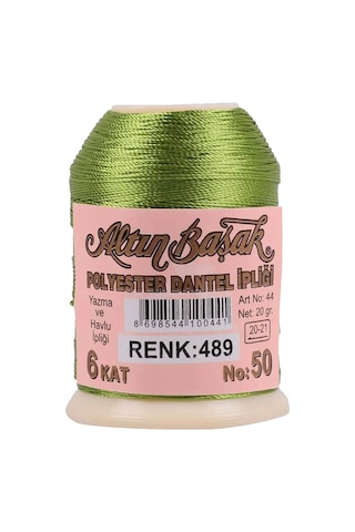 Altınbaşak Oya Ve Dantel İpi 20 Gr - Royaleks - No: 489