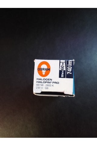 3'lü Paket Osram 50w G9 Halojen Ampul