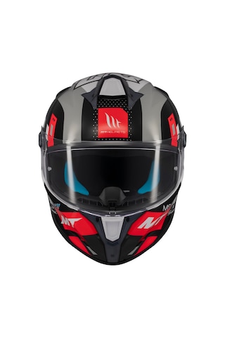 Kask Mt Helmets Targo S B5 Kırmızı Sergio Garcia Motosiklet Kaskı Kırmızı