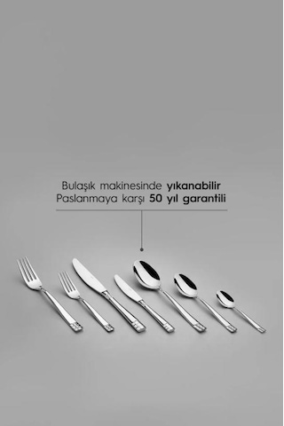 Nehir Didim Sade 89 Parça Taslama Kutulu Set Inox