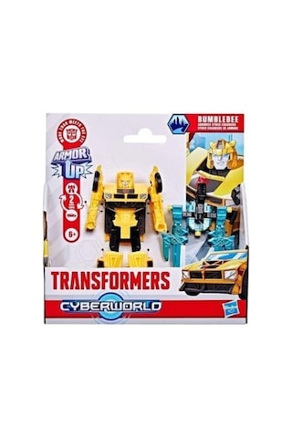 Transformers Cyberworld Armor Up Bumblebee G0747 G1045 Çok Renkli