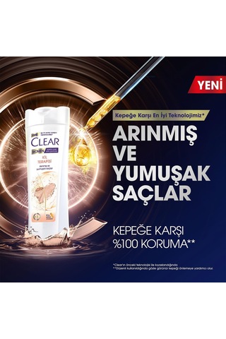 Women Kil Terapisi Arınmış Ve Yumuşak Saçlar Kepeğe Karşı Etkili Şampuan 350 Ml