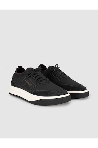 Cabani Siyah Triko Sneaker Erkek Ayakkabı
