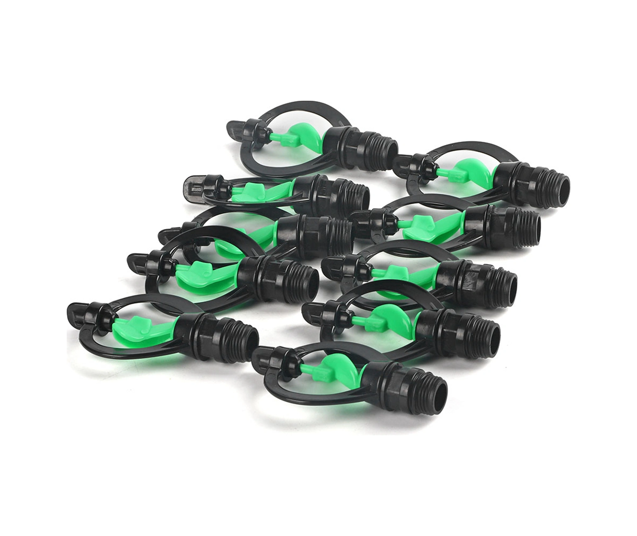 Vkemall 10 Adet Plastik 4'lü Kanatlı Sulama Başlığı - Bahçe, Tarım Ve Seralar İçin Yağmurlu Sprey Fonksiyonu