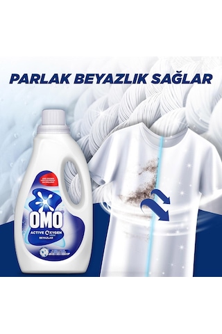 Omo Active Oxygen Sıvı Deterjan 2 x 1500 ML
