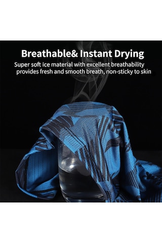 Geeroyoo Yp0201292 Bisiklet Kaskı Dostu Hafif Esnek Buz İpeği Güneş Koruyucu Maske, Sıcak Günlerde Rahatlık Sağlar. Siyah