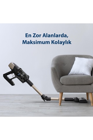 Blaupunkt A70 Şarjlı Dikey Süpürge Gold