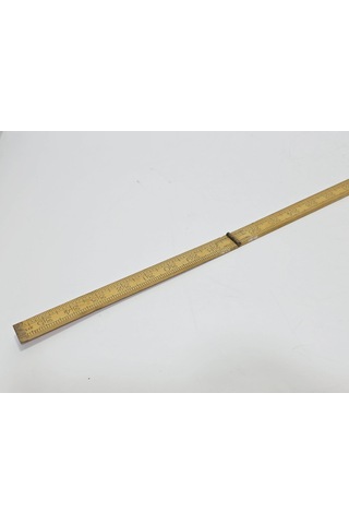Boxwood Antika Katlanabilir Ahşap Metre 35 İnç 001 0.004 M - 0.012 M