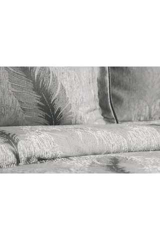 Calantha Home Collection Elsa 3 Parça Gri Çiçekli Pike Takımı 240 X 260 Cm Gri