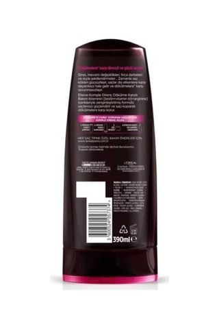 Elseve Komple Direnç Dökülme Karşıtı Saç Bakım Kremi 5 x 390 ML