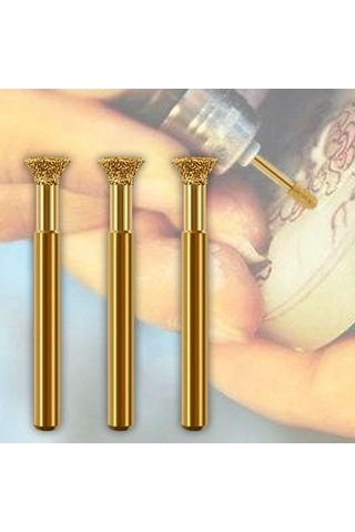 Lijinxu 3x Taşlama Uçları Elmas Çapak Matkap Ucu Dıy Ters-omur