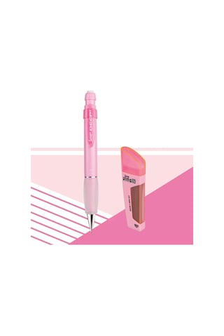 Serve Deep 0.7 mm Mekanik Kurşun Kalem Şeker Pembe - 0.7 mm Uç & Silgi